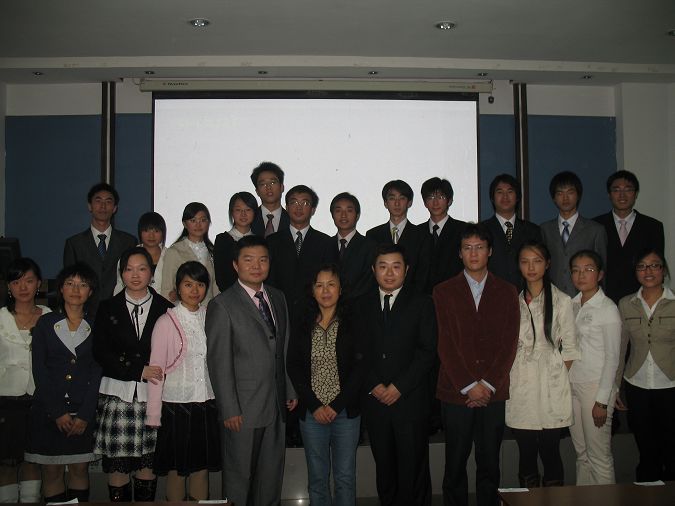 第23届分团委学生会成员与老师合影