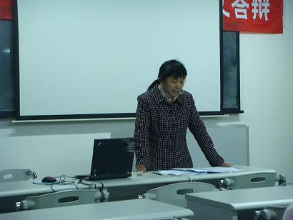 督导员许秋芝老师作总结讲话